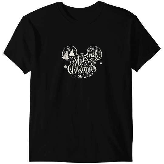 Discover Disney Mickey And Friends Christmas Merry Mickey T-Shirts