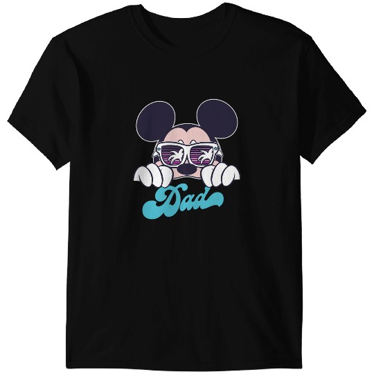 Disney Mickey And Friends Cool Mickey Summer Vibes Dad Logo T-Shirts
