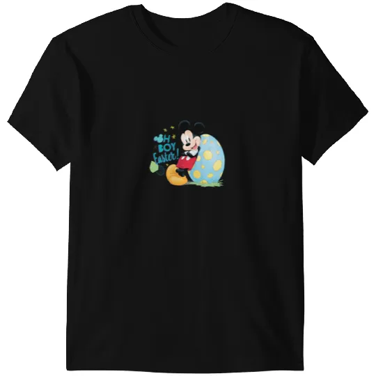 Disney Mickey Oh Boy Easter Long Sleeve Shoes Am T-Shirts