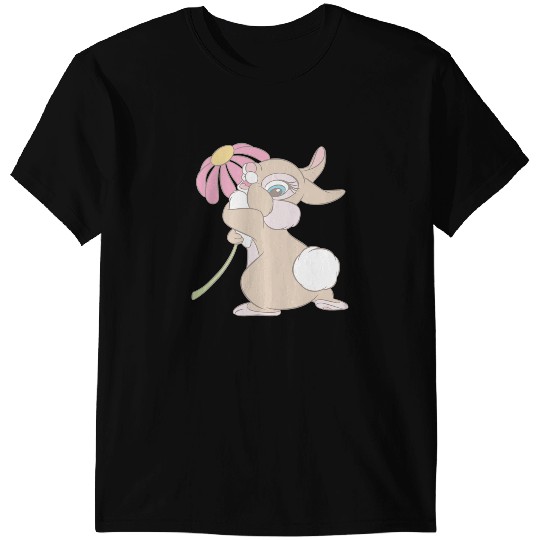 Disney Bambi Cute Flirty Thumper Rabbit Big Chest Portrait T-Shirts