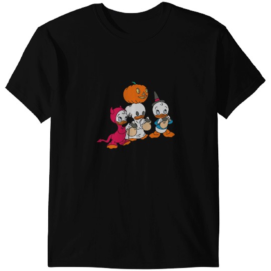 Disney DuckTales Halloween Trick Or Treat Costume Portrait T-Shirts