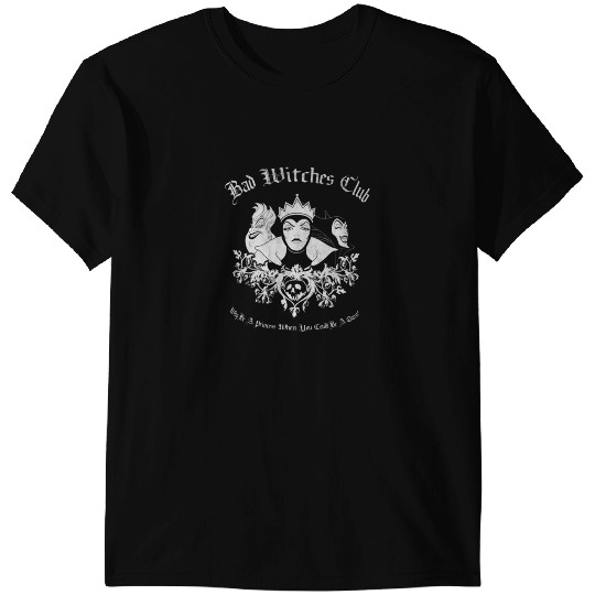 Discover Disney Villains Bad Witches Club Group Shot T-Shirts