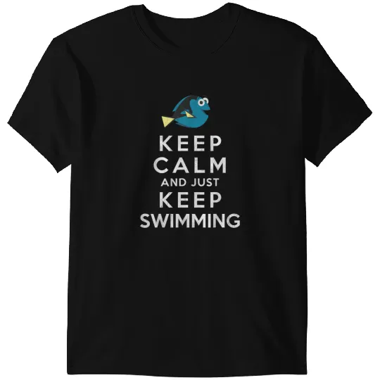 Disneyss Pixars Finding Dory Keep Calm And Just Keep Swimming T-Shirts