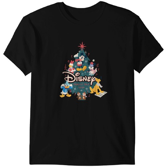 Disney Mickey Friends Christmas 2024 Holiday Family Trip 2024 T-Shirts