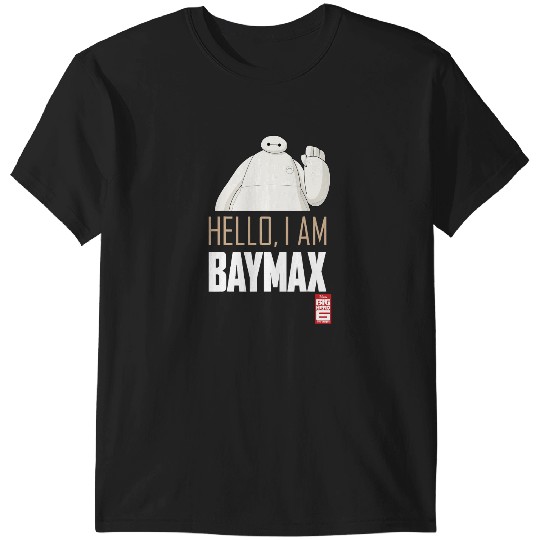 Disney Big Hero 6 TV Series Baymax Hello Graphic T-Shirts