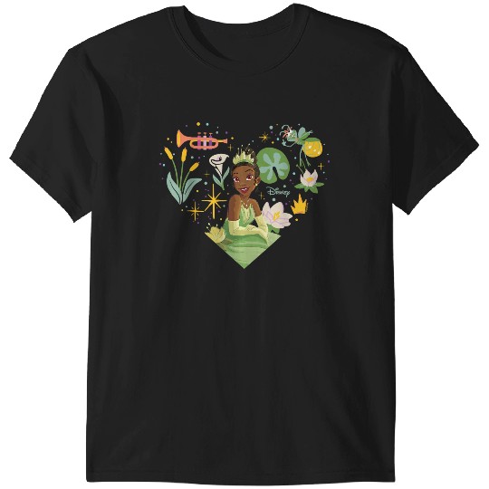 Disney Princess Tiana Nature Heart T-Shirts