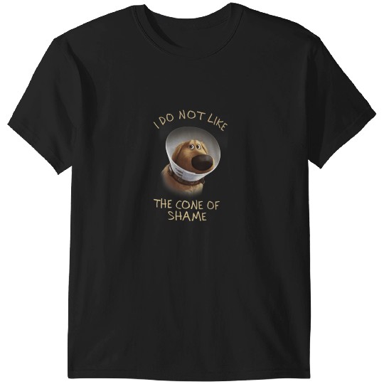 Disney Pixar Up Dug Sad Cone Of Shame Graphic TS T-Shirts