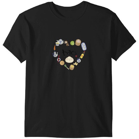 Discover Disney Pixar Bao Ingredients Heart Shaped Dumpli T-Shirts