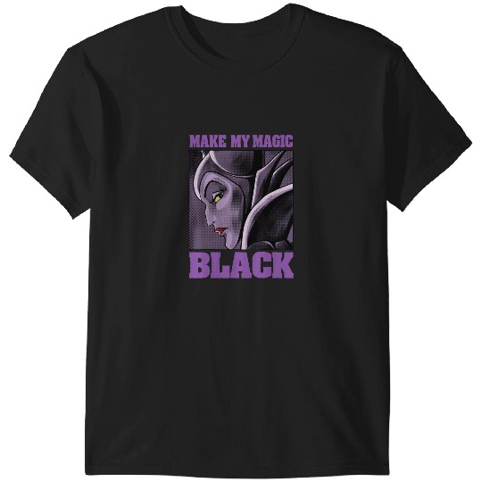 Disney Villains Maleficent Make My Magic Black P T-Shirts