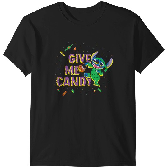Disney Lilo Stitch Mummy Costume Give Me Candy Halloween 2024 T-Shirts