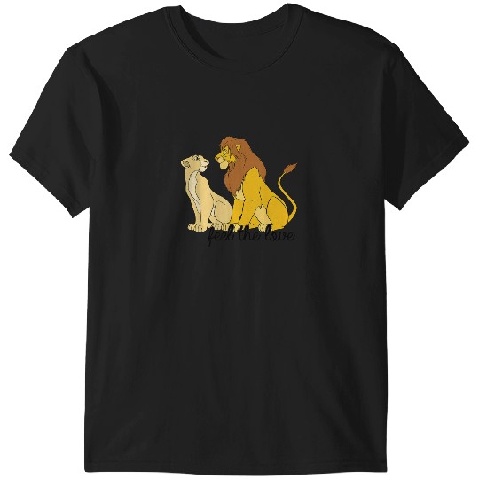 Disney The Lion King Simba Nala Feel The Love Lo T-Shirts