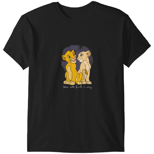 Disney The Lion King Valentines Day Simba Nala T-Shirts