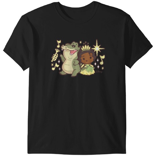 Disney Princess Tiana And Louis The Alligator T-Shirts