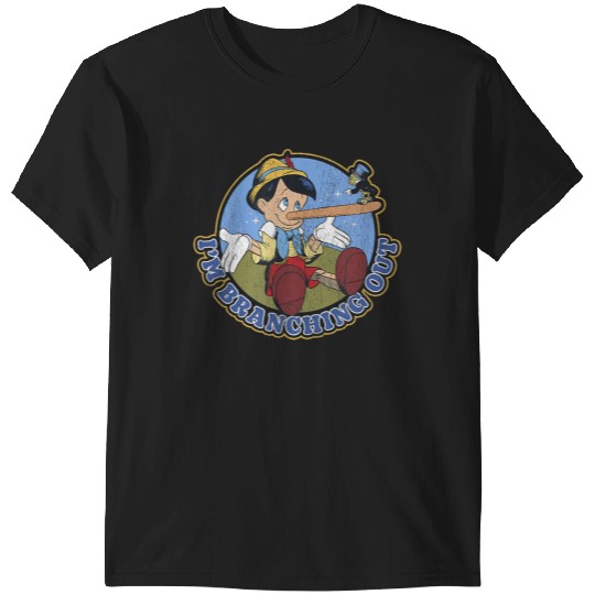 Disneyss Pinocchio Jiminy Cricket Branching Out T-Shirts