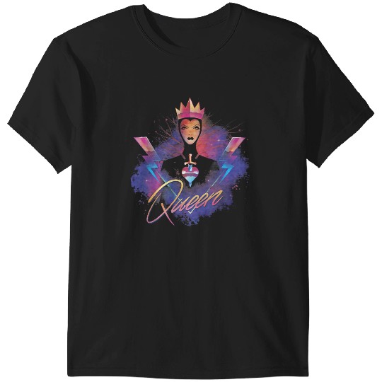 Disneyss Villains Evil Queen Rock Portrait T-Shirts