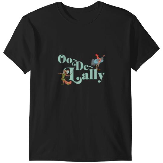 Disney Robin Hood Oo-De-Lally Iconic Quote Chest Text Logo T-Shirts