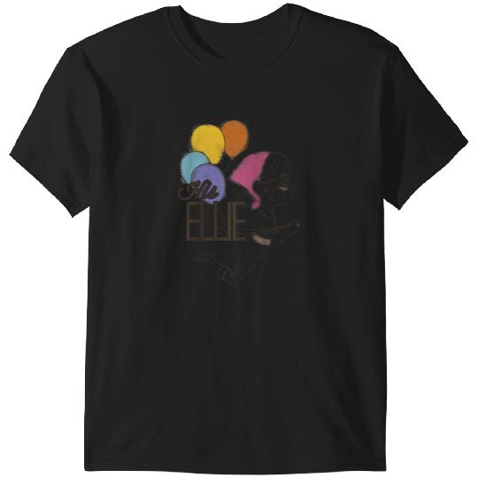 Disney Up His Ellie Balloons Sketch Raglan Baseball Tee T-Shirts