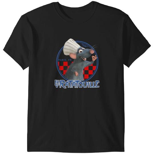Disney Ratatouille Remy Chef Hat Portrait Raglan Baseball Tee T-Shirts