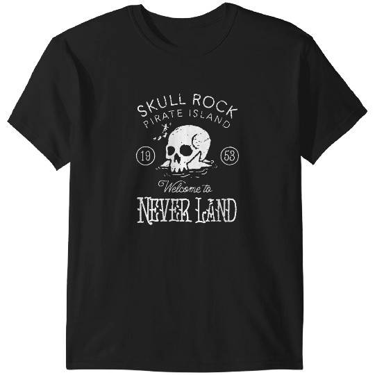 Disneyss Peter Pan Skull Rock Welcome To Never Land T-Shirts