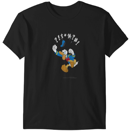 Discover Disney Mickey And Friends Vintagess Donald Duck Angry Jump Tank Top T-Shirts