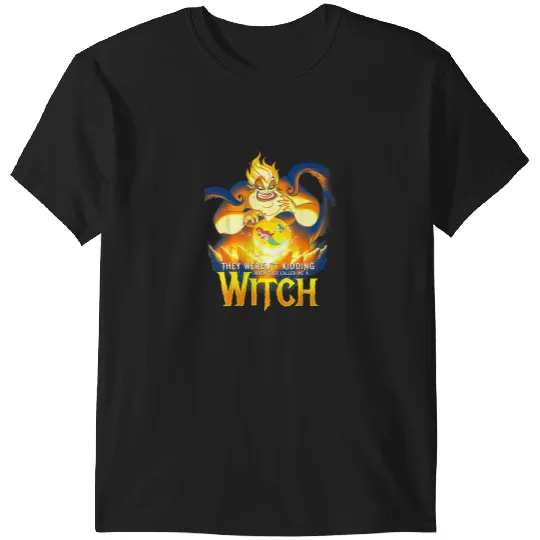 Disney Little Mermaid Ursula Evil Witch Portrait T-Shirts