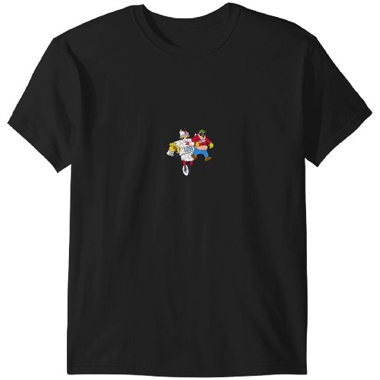 Disneyss Gizmoduck And Beagle Boy Ducktales Light T-Shirts