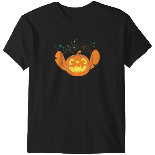 Disney Lilo & Stitch Jack o’ Lantern Stitch o’ween Halloween T-Shirts