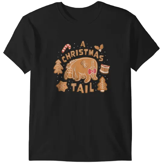 Disney Winnie The Pooh Eeyore Gingerbread A Christmas 2024 Tail T-Shirts