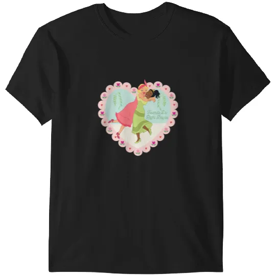 Disney Princess Frog Tiana Charlotte Friends Do Right Bayou T-Shirts