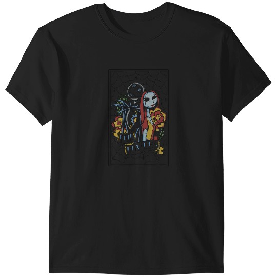 Disney The Nightmare Before Christmas Jack & Sally Tattoo T-Shirts