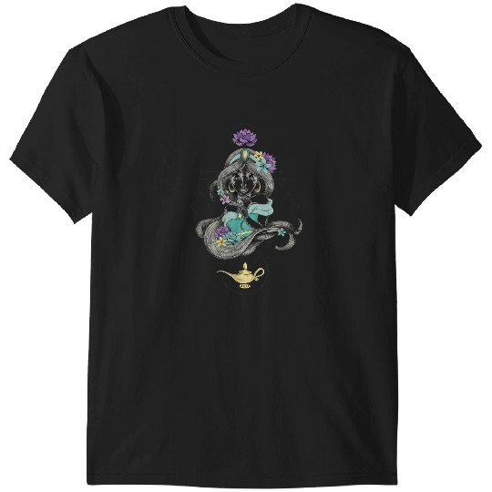 Disney Aladdin Colorful Boho Jasmine Graphic T-shirt T-Shirts