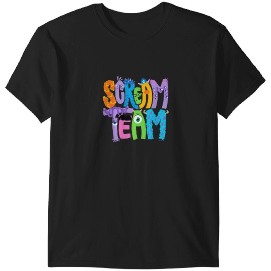 Disney and Pixars Monsters Inc Scream Team Hallo T-Shirts