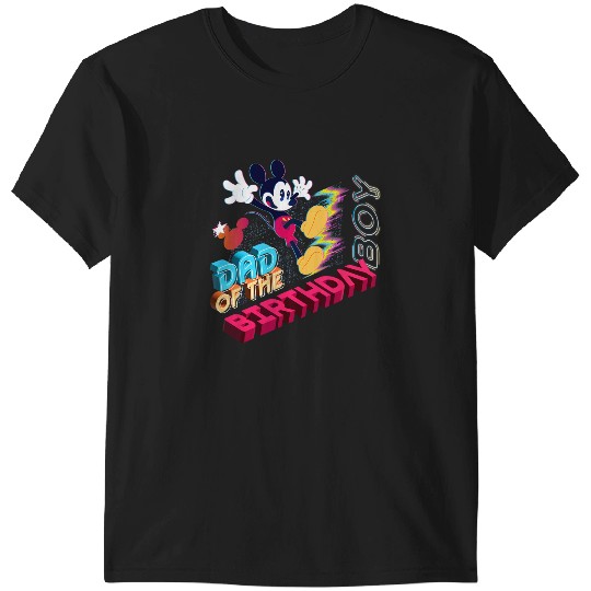 Disney Mickey Mouse Family Star Dad of the Birthday Boy T-Shirts