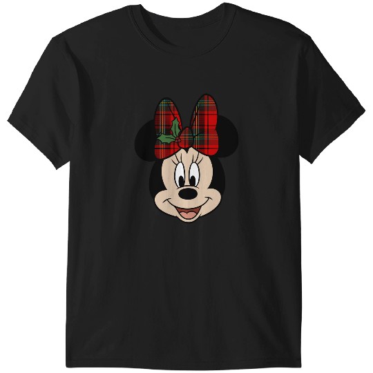 Disney Mickey And Friends Christmas Minnie Mistletoe Bow Merry Christmas 2024 T-Shirts