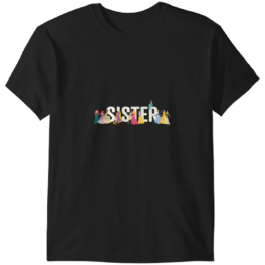 Disney Princess Squad Sister Family Trip Vacation Reunion T-Shirts