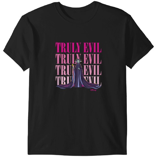 Disney Villains - Maleficent Truly Evil Stacked T-Shirts