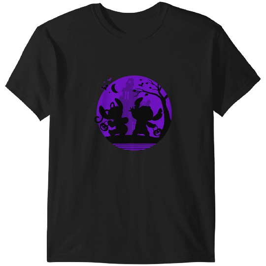 Disney Stitch and Angel Trick or Treat Halloween T-Shirts