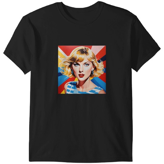 Discover Taylor Swfit  Painting  Album 1989 Taylor Vintage T-Shirt,  Taylor Shirt Gift Fan Made S-5XL T-Shirts