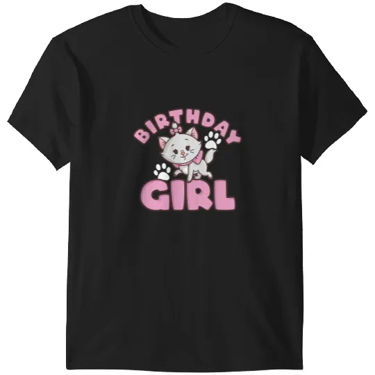 Disney The Aristocats Birthday Girl Cute Marie Logo T-Shirts
