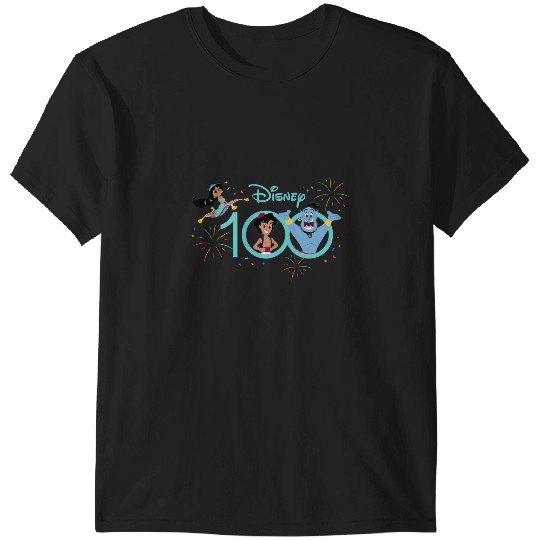 Disney 100 Anniversary Aladdin Jasmine Genie D100 T-Shirts