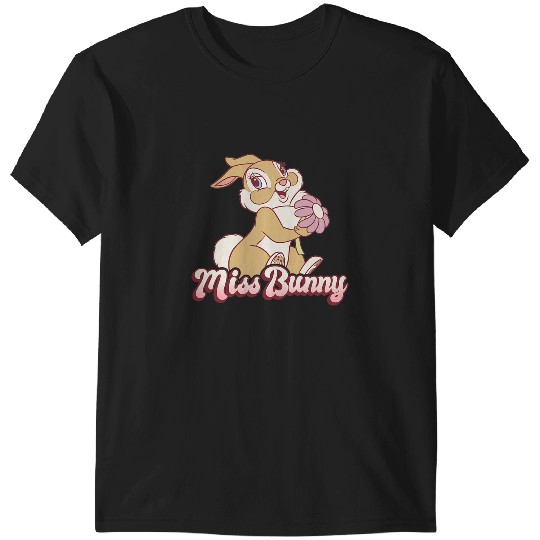 Disney Bambi Miss Bunny Floral Portrait T-Shirts