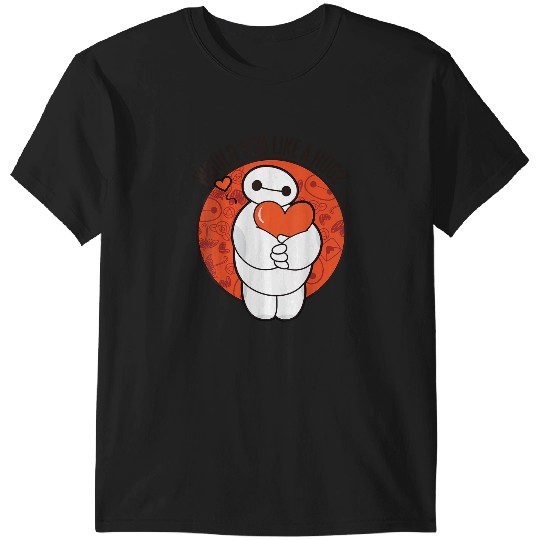 Disney Big Hero 6 Valentine's Day Baymax Hug Heart Logo T-Shirts