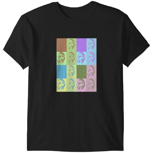 Discover Taylor Portrait Music Icon Illustration  2Album 1989 Taylor Vintage T-Shirt,  Taylor Shirt Gift Fan Made S-5XL T-Shirts