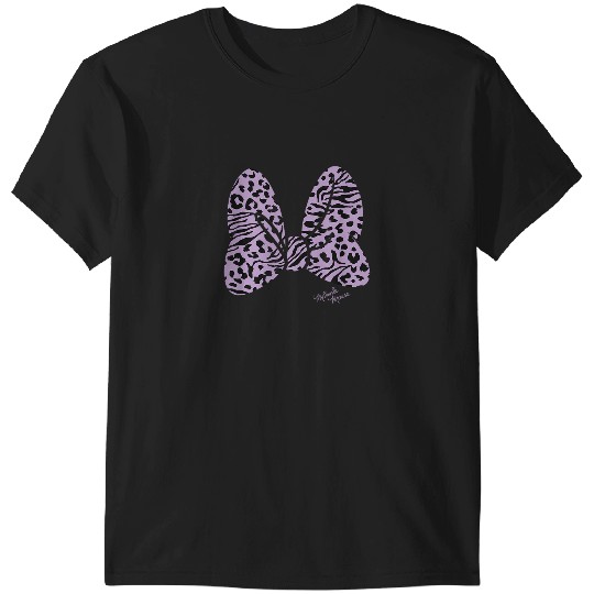 Disney Minnie Mouse Feline Animal Print Classic T-Shirts