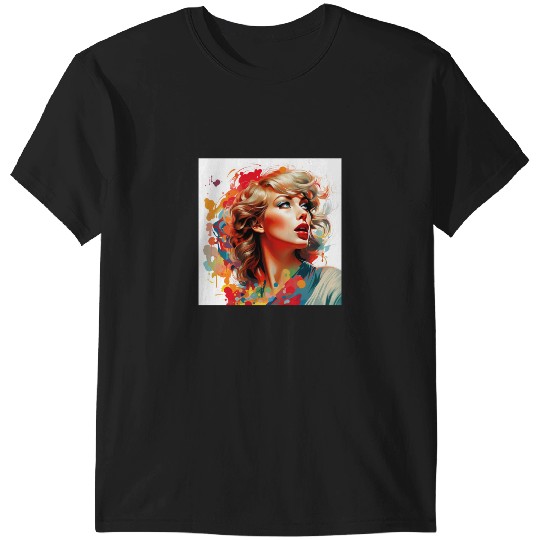 Discover Taylor Pop Art  1Album 1989 Taylor Vintage T-Shirt,  Taylor Shirt Gift Fan Made S-5XL T-Shirts