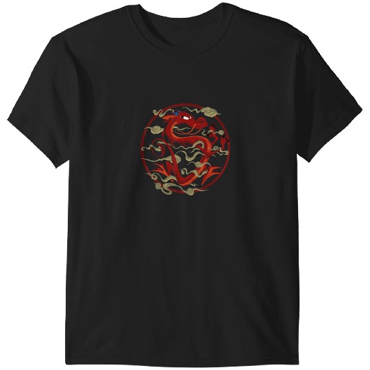 Disney Mulan Mushu Inner Circle Graphic TShirt T-Shirts