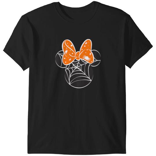 Kids Disney Mickey And Friends Halloween Minnie Spiderweb Toddler T-Shirts