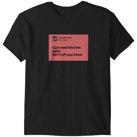 Discover Taylor Lavender Haze Lyrics T-Shirts