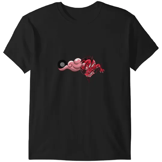 inosuke kamado pig  : Disney Mulan Anime Mushu, Mulan and Mushu T-Shirts