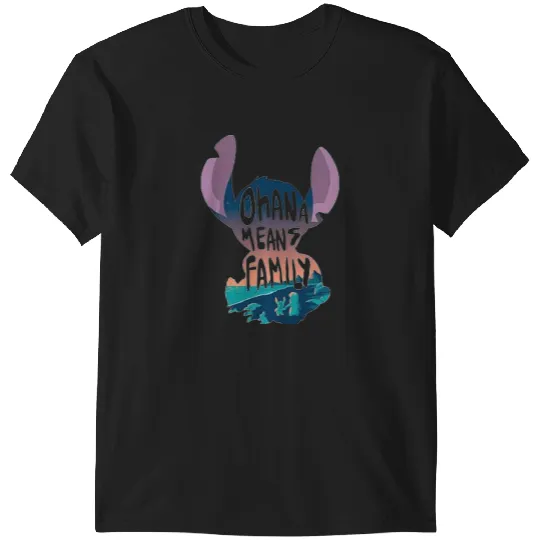 Ohana Means Family Christmas Holiday Matching Vacation Sticker, Stitch Eras Tour , Stitch Shirt, Disney Land Lilo and Stitch T-Shirts